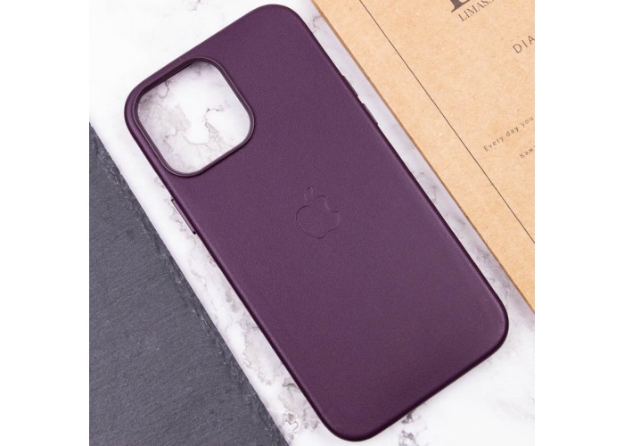 Шкіряний чохол Leather Case (AA Plus) with Magnetic Fit для Apple iPhone 13 Pro (6.1