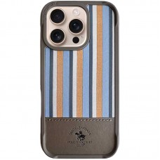Шкіряний чохол Polo Santa Barbara Isaac для Apple iPhone 16 Pro Max (6.9")  Titanium grey - 00000073636_2
