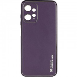 Шкіряний чохол Xshield для Xiaomi Redmi Note 12 4G  Фіолетовий / Dark Purple - 00000064888_17