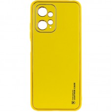 Шкіряний чохол Xshield для Xiaomi Redmi Note 12 4G  Жовтий / Yellow - 00000064888_2