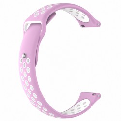 Силіконовий ремінець Active Air для Smart Watch 22mm  Powder / White - 00000085758_6