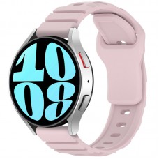 Силіконовий ремінець Defense для Smart Watch 22mm  Light Pink - 00000077070_9
