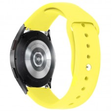 Силіконовий ремінець Sport для Smart Watch 20mm  Жовтий / Bright Yellow - 00000068670_12