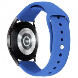 Силіконовий ремінець Sport для Smart Watch 20mm  Синій / Denim Blue - 00000068670_39