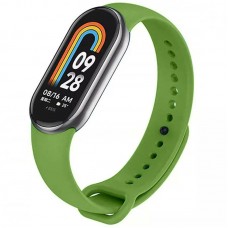 Силіконовий ремінець для Xiaomi Mi Band 8/9/10  Зелений / Army green - 00000065484_15