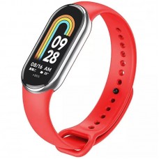 Силіконовий ремінець для Xiaomi Mi Band 8/9/10  Червоний / Dark Red - 00000065484_19