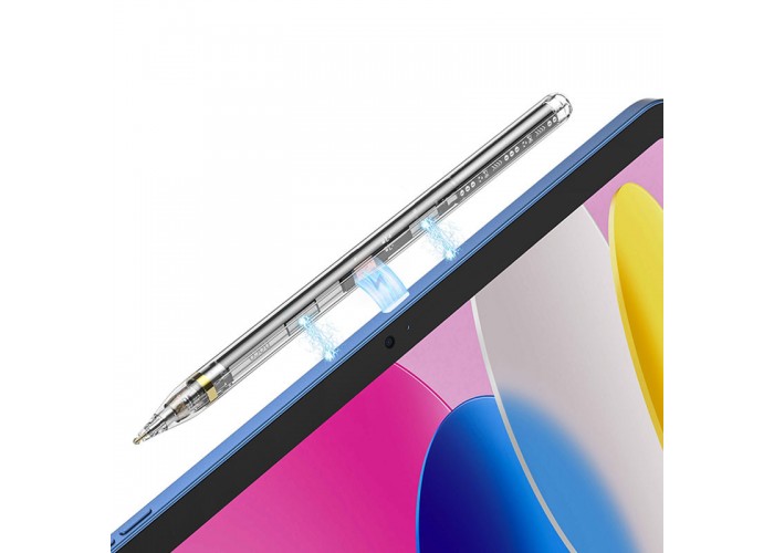 Стілус Hoco GM110 Transparent Explore active pad dedicated for iPad