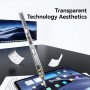 Стілус Usams US-ZB264 Transparent Magnetic Charding Tilt-sensitive Active Touch for iPad