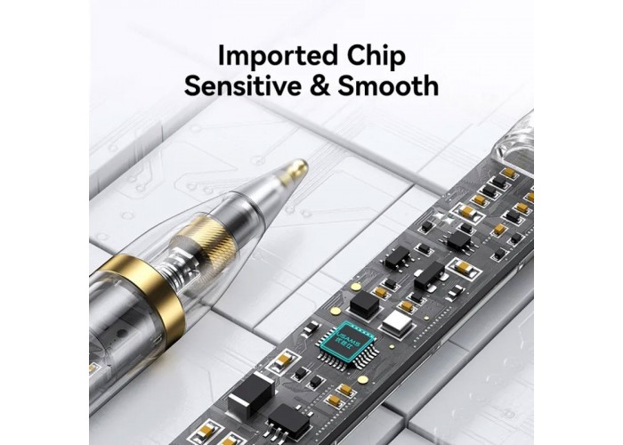 Стілус Usams US-ZB264 Transparent Magnetic Charding Tilt-sensitive Active Touch for iPad