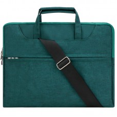 Сумка для ноутбуку Denim with Straps 13/14.2''  Dark Green - 00000067321_2