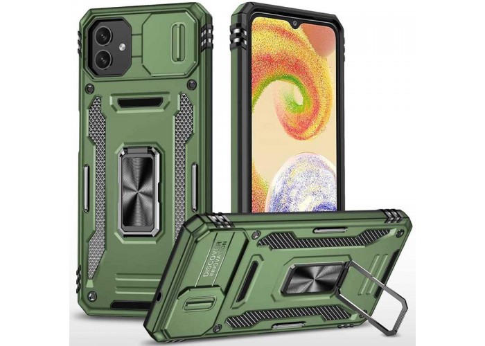 Ударостійкий чохол Camshield Army Ring для Samsung Galaxy A07