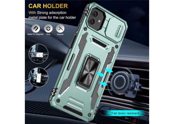 Ударостійкий чохол Camshield Army Ring для Samsung Galaxy A07