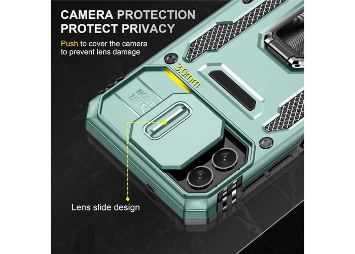 Ударостійкий чохол Camshield Army Ring для Samsung Galaxy A07