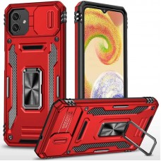Ударостійкий чохол Camshield Army Ring для Samsung Galaxy A07  Червоний / Red - 00000081259_3