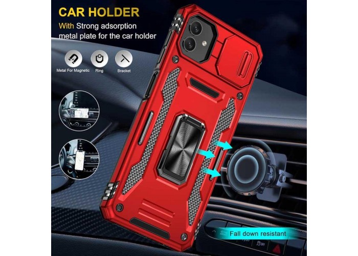 Ударостійкий чохол Camshield Army Ring для Samsung Galaxy A07