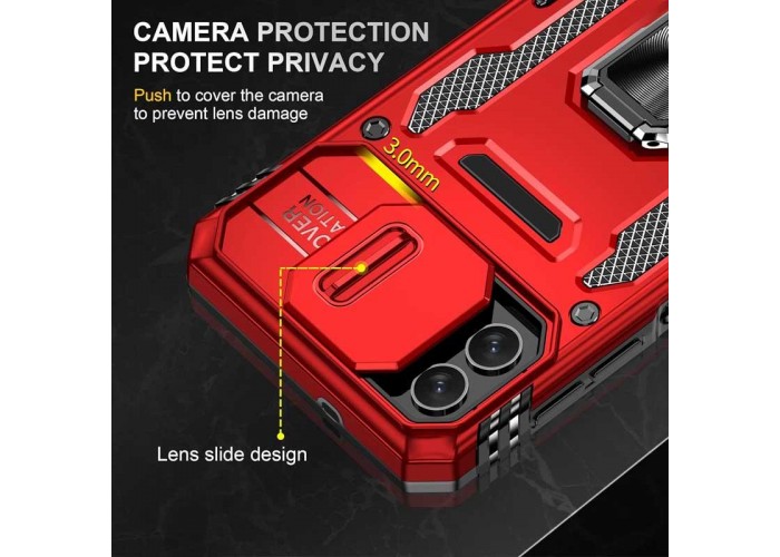 Ударостійкий чохол Camshield Army Ring для Samsung Galaxy A07