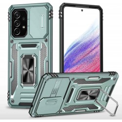 Ударостійкий чохол Camshield Army Ring для Samsung Galaxy A53 5G  Зелений / Light Green - 00000055273_2