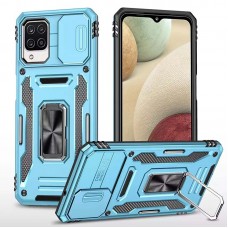Ударостійкий чохол Camshield Army Ring для Samsung Galaxy M53 5G  Блакитний / Light Blue - 00000055275_1