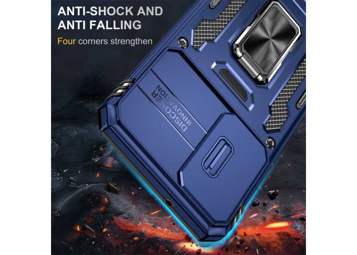 Ударостійкий чохол Camshield Army Ring для Samsung Galaxy S24