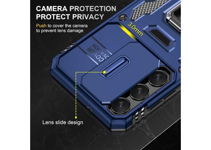 Ударостійкий чохол Camshield Army Ring для Samsung Galaxy S24