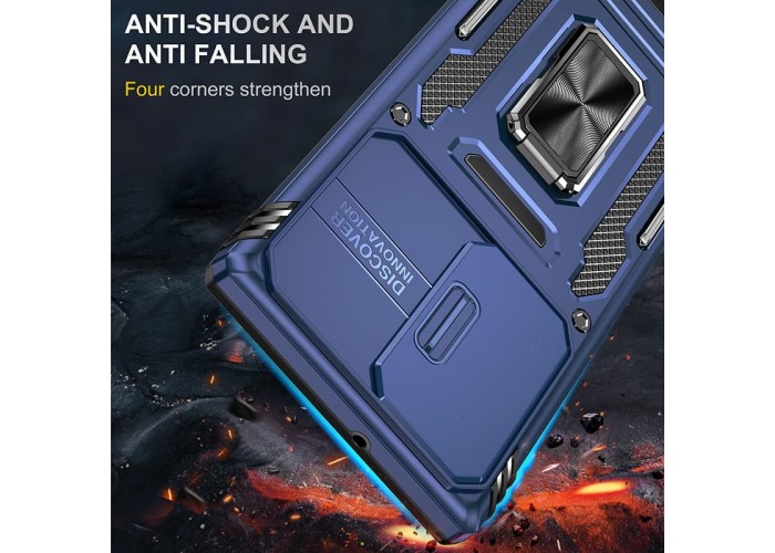 Ударостійкий чохол Camshield Army Ring для Samsung Galaxy S24 Ultra