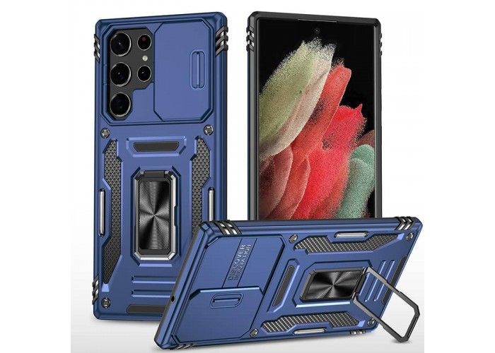 Ударостійкий чохол Camshield Army Ring для Samsung Galaxy S24 Ultra