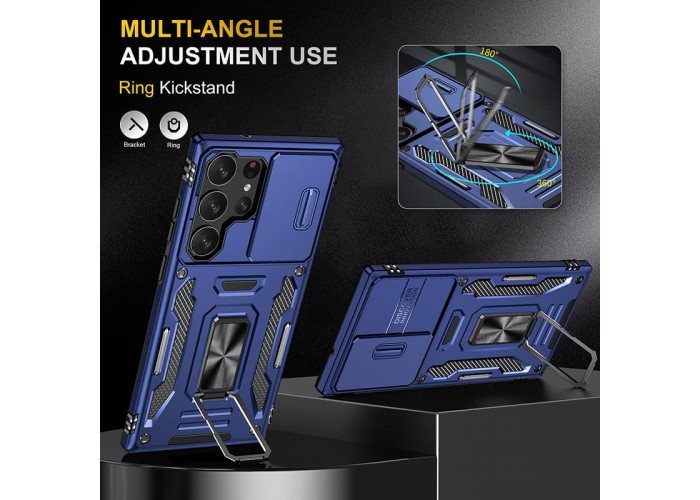 Ударостійкий чохол Camshield Army Ring для Samsung Galaxy S24 Ultra