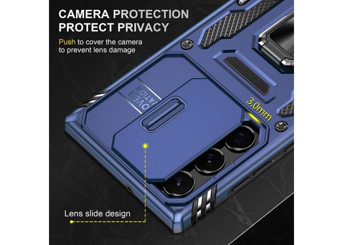 Ударостійкий чохол Camshield Army Ring для Samsung Galaxy S24 Ultra
