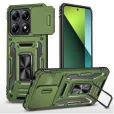Ударостійкий чохол Camshield Army Ring для Xiaomi 14T Pro  Оливковий / Army Green - 00000076083_4