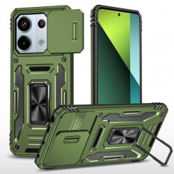 Ударостійкий чохол Camshield Army Ring для Xiaomi 15T  Оливковий / Army Green - 00000085648_4