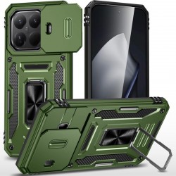 Ударостійкий чохол Camshield Army Ring для Xiaomi 15T Pro  Оливковий / Army Green - 00000085649_4