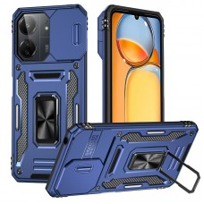 Ударостійкий чохол Camshield Army Ring для Xiaomi Redmi 13C / Poco C65  Синій / Navy - 00000072802_5