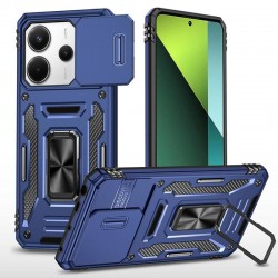 Ударостійкий чохол Camshield Army Ring для Xiaomi Redmi Note 14 4G (Int. version) / 14 5G  Синій / Navy - 00000079891_5