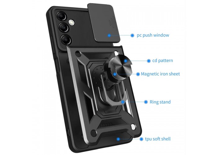 Ударостійкий чохол Camshield Serge Ring для Samsung Galaxy A16 4G/5G