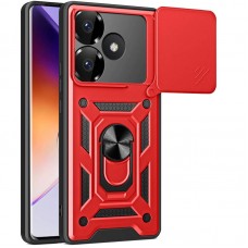 Ударостійкий чохол Camshield Serge Ring для Xiaomi Poco F6  Червоний - 00000075008_4