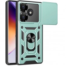 Ударостійкий чохол Camshield Serge Ring для Xiaomi Poco F6  Зелений - 00000075008_2