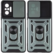 Ударостійкий чохол Camshield Serge Ring для Xiaomi Redmi Note 10 Pro / 10 Pro Max  Зелений - 00000047756_2