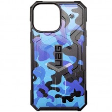 Ударостійкий чохол UAG Pathfinder with MagSafe Camo для Apple iPhone 14 Pro (6.1")  Синій - 00000057546_3