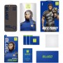 Захисне 2.5D скло Blueo Full Cover Anti-Peep Matte для Apple iPhone 17 / 17 Pro (6.3