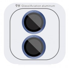 Захисне скло Metal Classic на камеру (у упак.) для Apple iPhone 16 (6.1") / 16 Plus (6.7")  Синій / Ultramarine - 00000074639_8