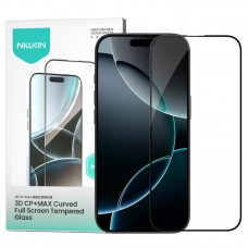 Захисне скло Nillkin (CP+ max 3D) (full glue) для Apple iPhone 16 Pro Max (6.9")  Чорний - 00000078720_1