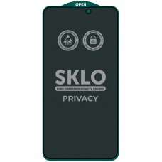 Захисне скло SKLO 5D Privacy (тех.пак) для Apple iPhone 15 Pro Max (6.7")  Чорний - 00000076297_1