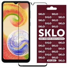 Защитное стекло SKLO 3D (full glue) для Samsung Galaxy A04s  Черный - 00000057382_1