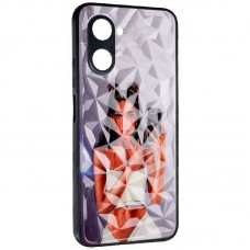 TPU+PC чехол Prisma Ladies для Realme C33  Black in White - 00000058242_2