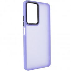 Чехол TPU+PC Lyon Frosted для Oppo A96  Purple - (00000065025_6)