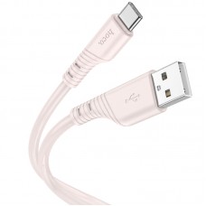 Дата кабель Hoco X97 Crystal color USB to Type-C (1m)  Light pink - 00000066083_3