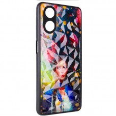 TPU+PC чехол Prisma Ladies для Oppo Reno 8 T 4G  Peonies - 00000068461_5