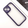 TPU чехол Transparent + Colour 1,5mm для Apple iPhone 15 (6.1