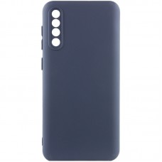 Чехол TPU GETMAN Liquid Silk Full Camera для Samsung Galaxy A50 (A505F) / A50s / A30s  Синий / Midnight Blue - 00000073791_11