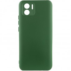 Чехол TPU GETMAN Liquid Silk Full Camera для Xiaomi Redmi A1 / A2  Зеленый / Dark green - 00000073802_3